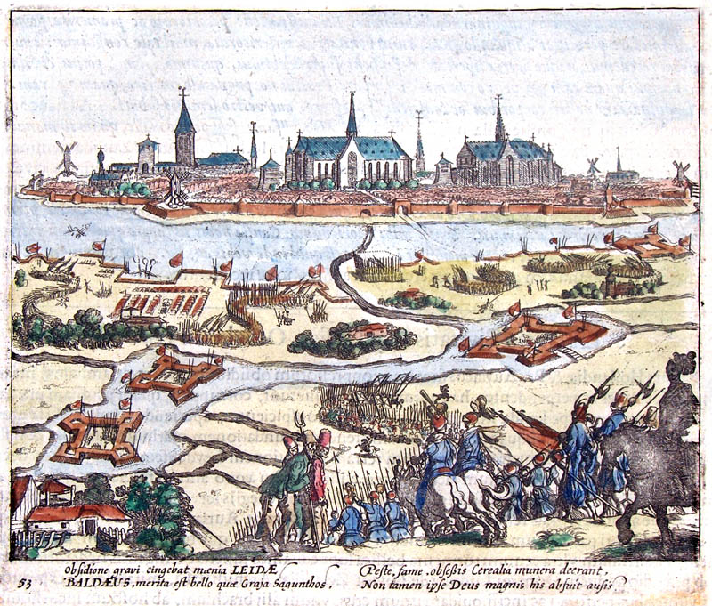 Beleg van Leiden 1622 Baudartius